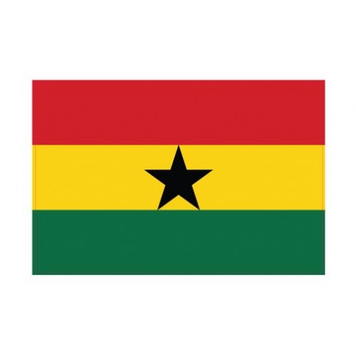 Autocollant Drapeau Ghana  sticker flag