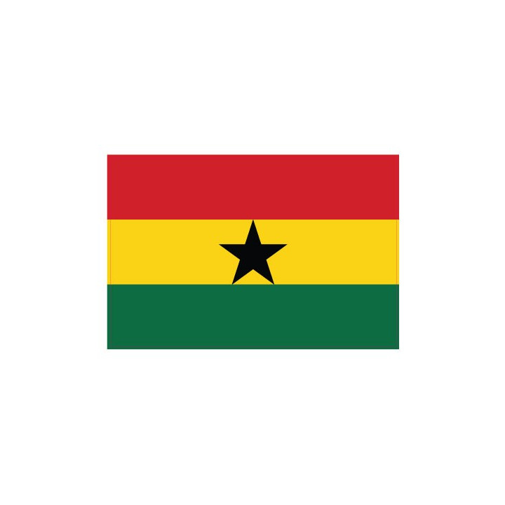 Autocollant Drapeau Ghana  sticker flag