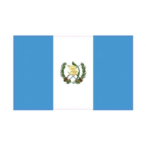 Autocollant Drapeau Guatemala  sticker flag