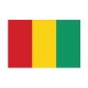Autocollant Drapeau Guinea Guinéee sticker flag
