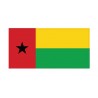 Autocollant Drapeau Guinea Bissau Guinée Bissau sticker flag