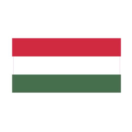 Autocollant Drapeau Hungary Hongrie sticker flag