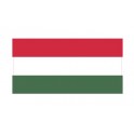 Autocollant Drapeau Hungary Hongrie sticker flag
