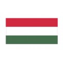 Autocollant Drapeau Hungary Hongrie sticker flag