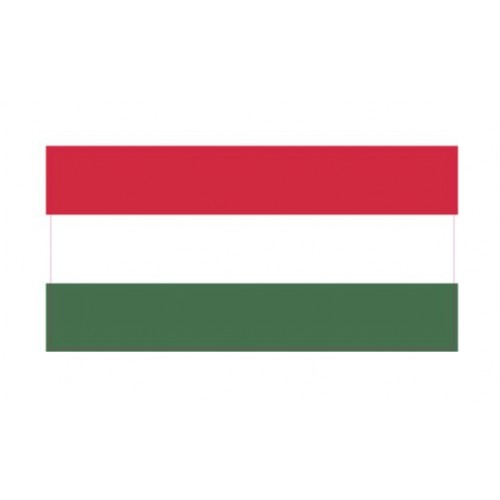 Autocollant Drapeau Hungary Hongrie sticker flag