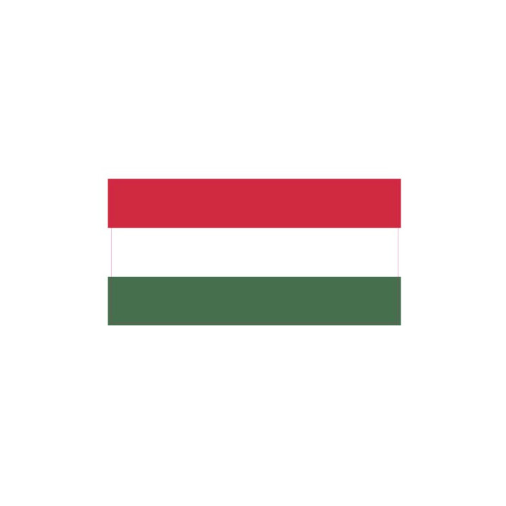 Autocollant Drapeau Hungary Hongrie sticker flag