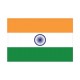 Autocollant Drapeau India Inde sticker flag