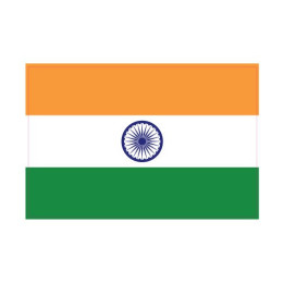 Autocollant Drapeau India Inde sticker flag
