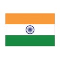 Autocollant Drapeau India Inde sticker flag