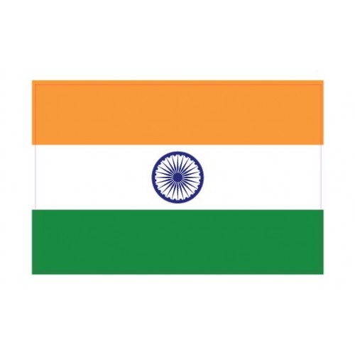 Autocollant Drapeau India Inde sticker flag