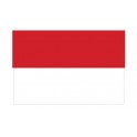 Autocollant Drapeau Indonesia Indonésie sticker flag