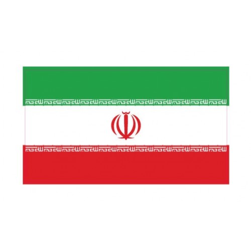 Autocollant Drapeau Iran d' Iran sticker flag