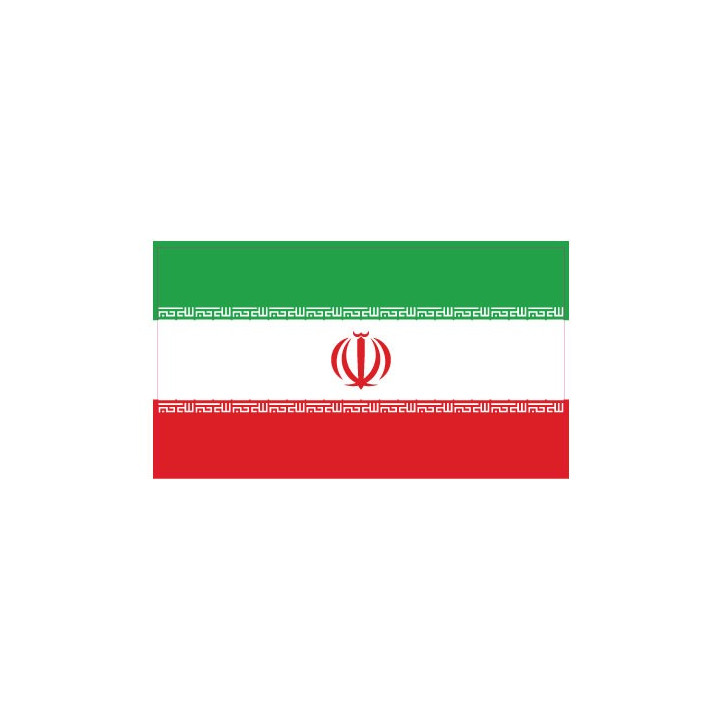Autocollant Drapeau Iran d' Iran sticker flag