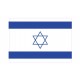 Autocollant Drapeau Israel Israël  sticker flag