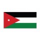 Sticker Flag of Jordan Jordan sticker flag
