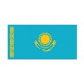 Autocollant Drapeau Kazakhstan Kazakstan  sticker flag