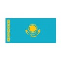 Autocollant Drapeau Kazakhstan Kazakstan  sticker flag