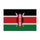 Autocollant Drapeau Kenya  sticker flag