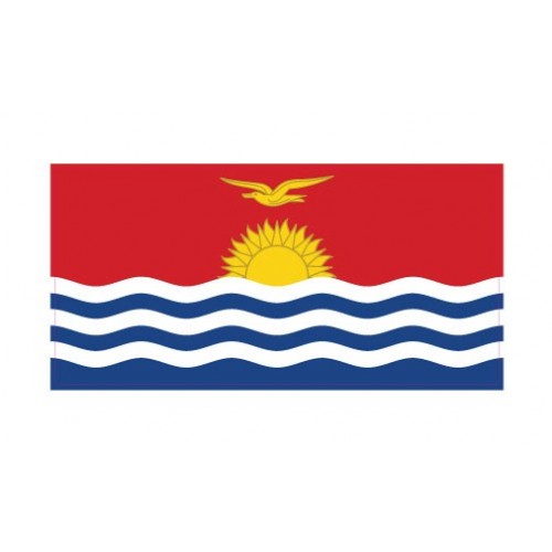 Autocollant Drapeau Kiribati  sticker flag
