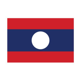 Autocollant Drapeau Laos sticker flag
