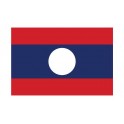 Autocollant Drapeau Laos sticker flag