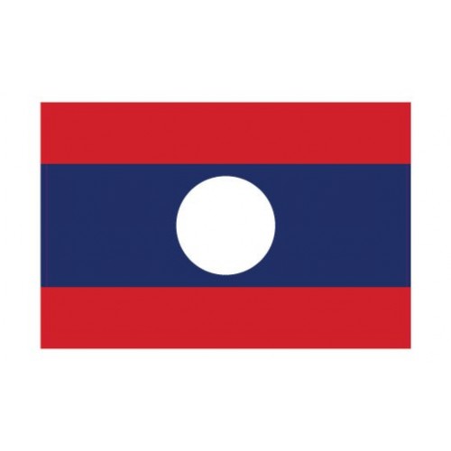 Autocollant Drapeau Laos sticker flag