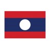 Autocollant Drapeau Laos sticker flag
