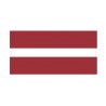 Autocollant Drapeau Latvia Lettonie sticker flag