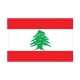 Autocollant Drapeau Lebanon Liban sticker flag
