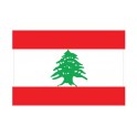 Autocollant Drapeau Lebanon Liban sticker flag