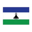 Pegatina de la Bandera de Lesotho pegatina de la bandera