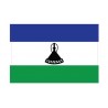 Autocollant Drapeau Lesotho  sticker flag