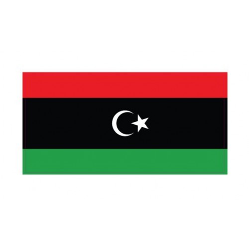 Autocollant Drapeau Libya Libye sticker flag