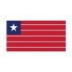 Autocollant Drapeau Liberia Libéria sticker flag