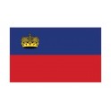 Autocollant Drapeau Liechtenstein  sticker flag
