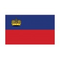 Autocollant Drapeau Liechtenstein  sticker flag