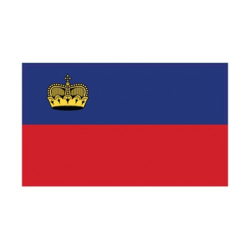 Autocollant Drapeau Liechtenstein  sticker flag