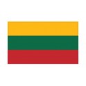 Autocollant Drapeau Lithuania Lituanie sticker flag