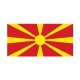 Autocollant Drapeau Macedonia Macédoine sticker flag