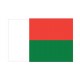 Autocollant Drapeau Madagascar  sticker flag