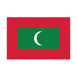 Autocollant Drapeau Maldives sticker flag