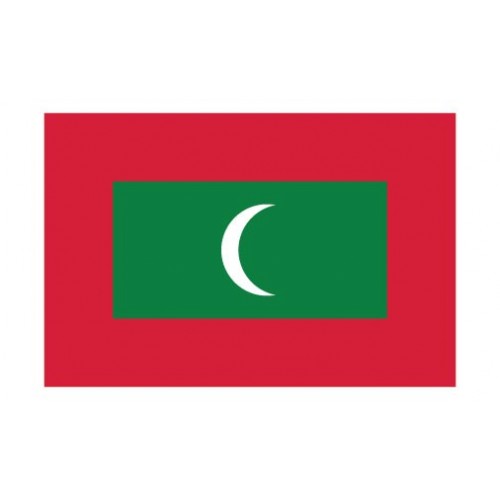 Autocollant Drapeau Maldives sticker flag