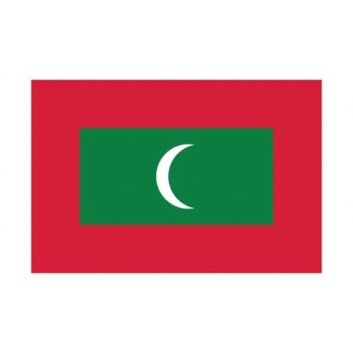 Autocollant Drapeau Maldives sticker flag