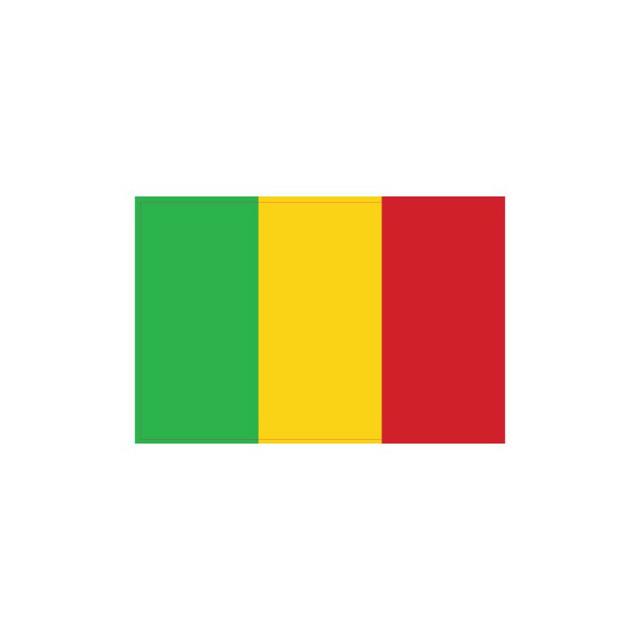 Autocollant Drapeau Mali sticker flag