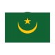 Autocollant Drapeau Mauritania Mauritanie sticker flag