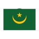 Autocollant Drapeau Mauritania Mauritanie sticker flag
