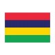 Autocollant Drapeau Mauritius Île Maurice sticker flag