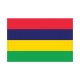 Autocollant Drapeau Mauritius Île Maurice sticker flag