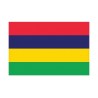 Autocollant Drapeau Mauritius Île Maurice sticker flag