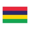 Autocollant Drapeau Mauritius Île Maurice sticker flag